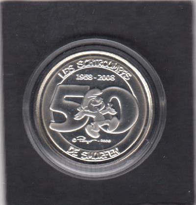 Beschrijving: 5 Euro SMURFEN